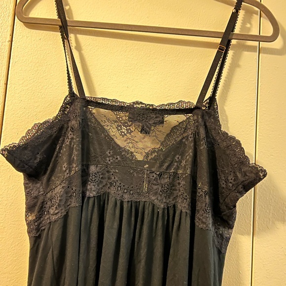 🆕 ELEGANT BLACK LACE LINGERIE MACY’S INC INTERNATIONAL CONCEPTS (2X) - Picture 4 of 8